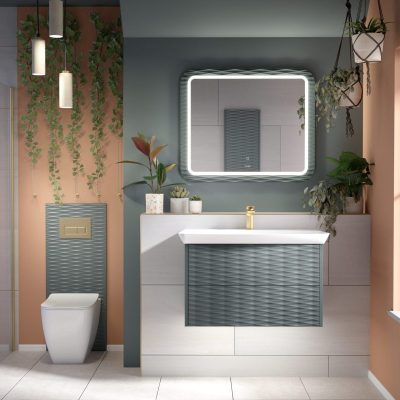 Utopia HeyU Wave modular bathroom furniture Colliers Wood showroom